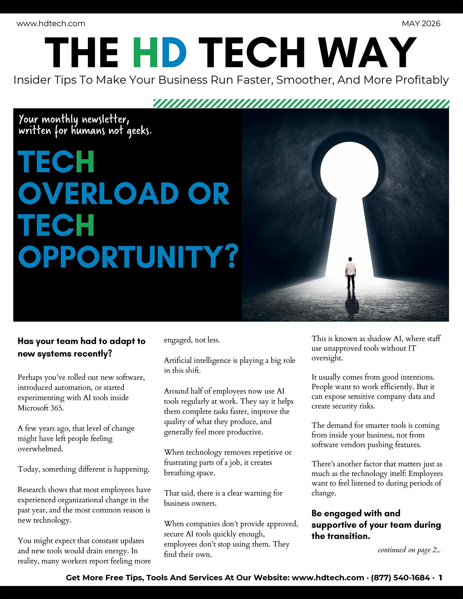 The HD Tech Way — May 2026
