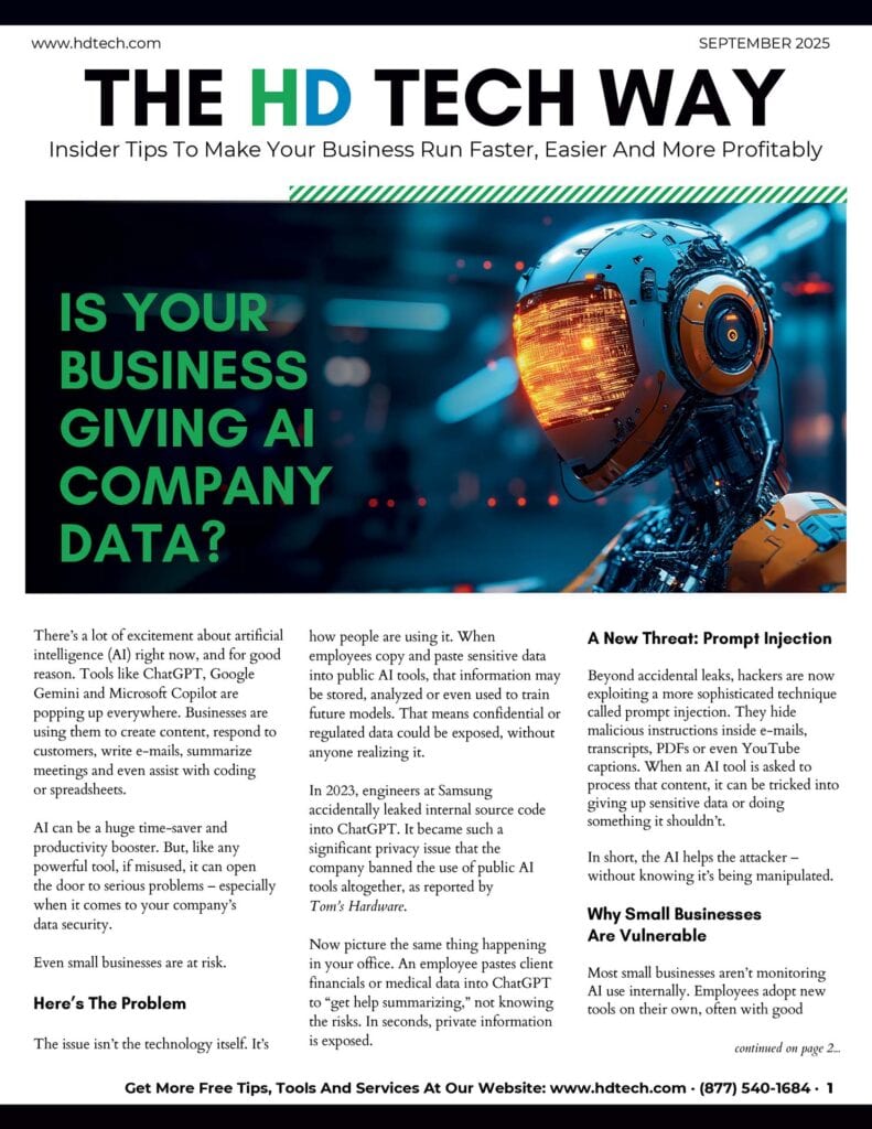 The HD Tech Way — September 2025