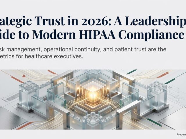 What Every Healthcare CEO Should Know About HIPAA in 2026