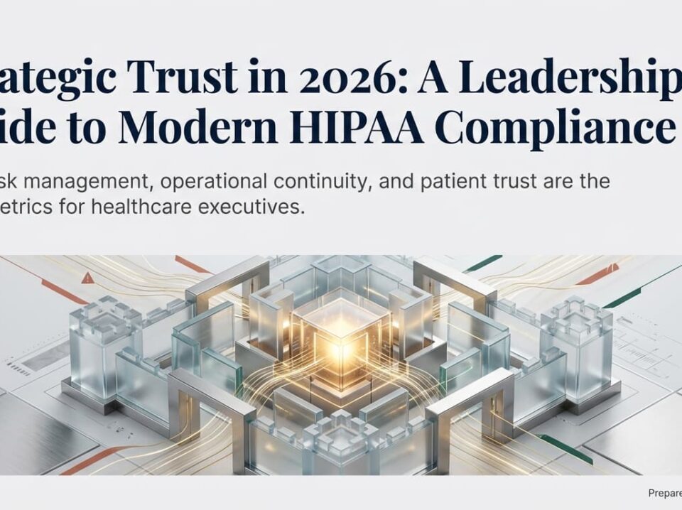 What Every Healthcare CEO Should Know About HIPAA in 2026
